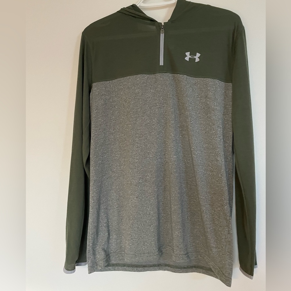 Youth boys under armour half zip